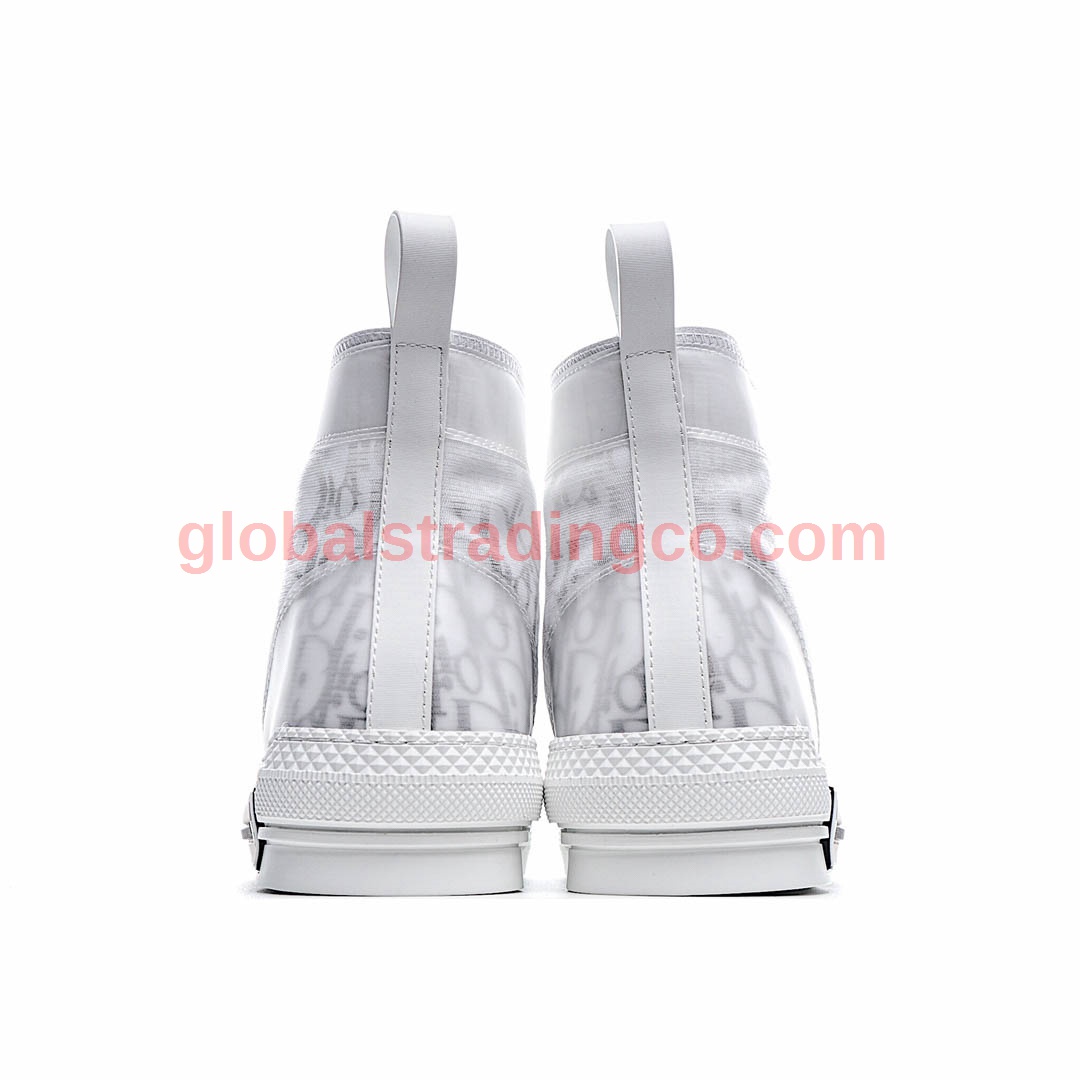 Dior B23 Oblique Slip-on Low Top Sneakers Sheer Print Sneakers